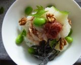 梅紫蘇ツナ昆布　おろしぶっかけごはん作り方4写真