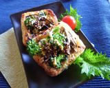 舞茸とブロッコリー　薄揚げ焼き作り方5写真
