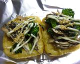 舞茸とブロッコリー　薄揚げ焼き作り方4写真
