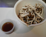 ＊しめじだけのさっと煮＊作り方1写真