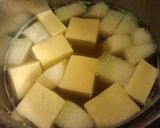 簡単★冬瓜と高野豆腐の含め煮★作り方3写真