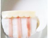 キャラ弁＊ティーカップうさちゃん♡作り方1写真