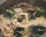 中華風ふんわり卵と野菜の春雨スープ作り方4写真