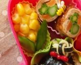 ポテトとコーンでとうもろこし☆キャラ弁作り方6写真
