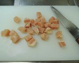 ドレッシングいらずのヘルシーチキンサラダ作り方1写真