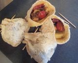 薄揚げハサミ焼き作り方4写真