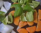 時短!野菜たっぷり💫鶏肉の甘酢炒め作り方4写真