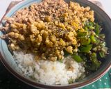 洋風三色そぼろ丼作り方7写真