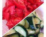 夏野菜のささみサラダ作り方1写真