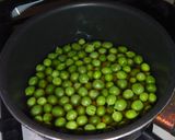 豆の卵とじ作り方1写真