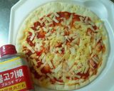 韓国風ピザ♪作り方1写真