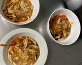 肉無チクワ洋風クリーミーキムチ味野菜炒め作り方9写真