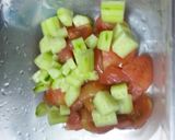 ふんわりはんぺんとお野菜サラダ作り方1写真