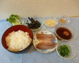 パパのアジの蒲焼丼作り方1写真