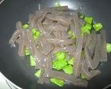 インゲンで麻婆豆腐作り方1写真
