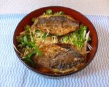 パパのアジの蒲焼丼作り方6写真