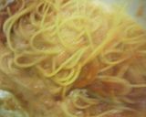 温泉卵のせトマトクリームパスタ作り方2写真