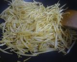 もやし入りカレーチャーハン作り方2写真