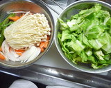 ☆　ダシダで簡単おいしい野菜炒め　☆作り方1写真