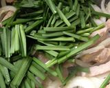 塩麹漬豚ロースでニラ卵炒め作り方6写真