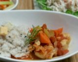 シャトルシェフで楽々♪チキンのトマト煮作り方4写真