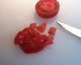 白身魚のカツレツ☆トマトバジルソース作り方1写真