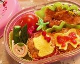 簡単オムライス☆キャラ弁作り方3写真