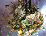 新芽とツナの梅海苔わさび和え作り方7写真