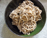 梅ツナトマトとじゅんさいの冷やしそば作り方4写真