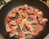 ほうれん草と舞茸、鶏肉の塩コショウ炒め作り方4写真