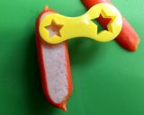 ｷｬﾗ弁☆簡単に可愛くウインナー作り方2写真