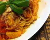 塩麹☆イカとズッキーニのトマトパスタ作り方6写真