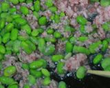 ミンチでカルボナーラ風作り方4写真