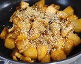 じゃがいもときのこのヤンニョム炒め作り方4写真