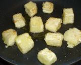 揚げ豆腐のキノコあんかけ作り方4写真