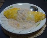 かき揚げリメイク☆ホワイトソース☆作り方6写真
