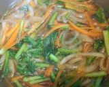 すくい豆腐のかきたま野菜あん。作り方4写真