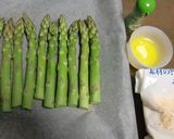 S&Bスイートバジルでアスパラパン粉やき作り方1写真