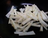 簡単！副菜✩大根キムチ炒め✩作り方2写真