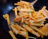 簡単！副菜✩大根キムチ炒め✩作り方3写真