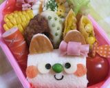 ＊ラップサンドdeくまちゃん＊作り方7写真