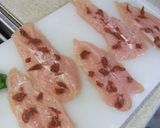 鶏ささみではさみ焼作り方2写真