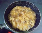 和風◆親子オープンオムレツ作り方6写真