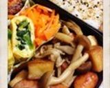 はんぺんとベーコン・きのこのバター焼き作り方7写真