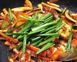 韓国料理ー旨辛いイカの炒めと素麺作り方6写真