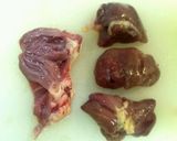 柔らか！鶏レバーの甘辛煮作り方1写真