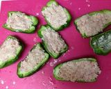 凍り豆腐のピーマンの肉詰め作り方4写真