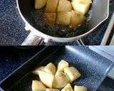 外カリッと中はほくほく♬ゴマ塩ポテト作り方2写真
