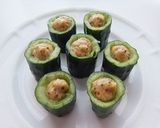 マグロと夏野菜のグリルサラダ作り方1写真