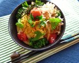 甘酸っぱい切り干し大根と梅の冷やしうどん作り方9写真